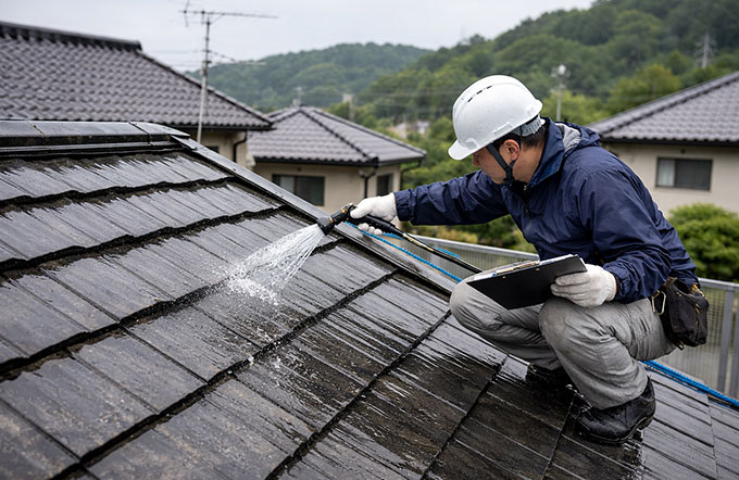 徹底した散水調査