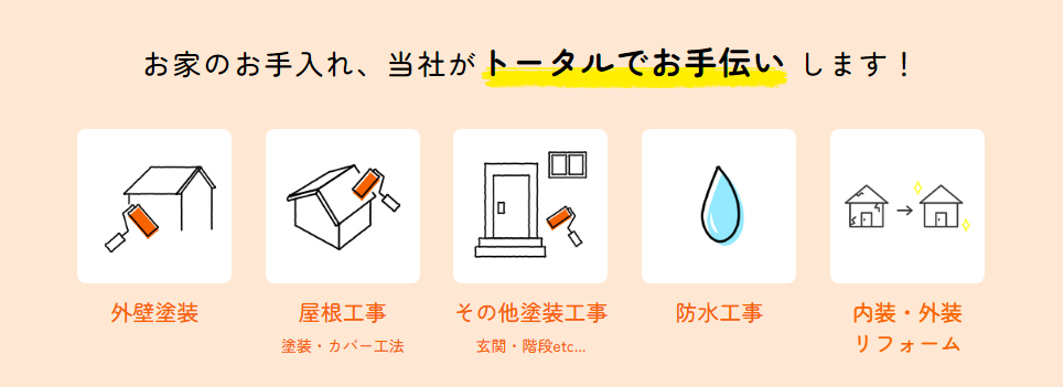 ワタナベ塗装の公式サイトがリニューアルいたしました！