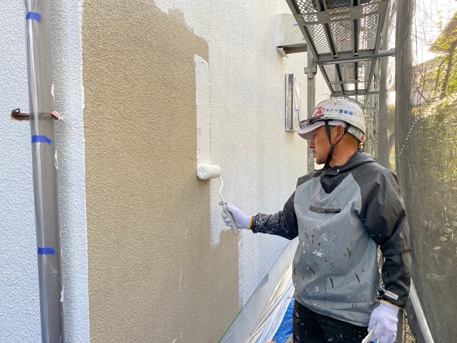 三田市けやき台のK様邸_ベランダからの漏水により梁が下がった戸建の改修工事